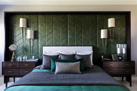 Dark Green Accent Wall