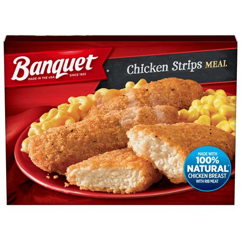 Banquet Chicken Strips Frozen Meal, 8.9 oz (Frozen) - Walmart.com