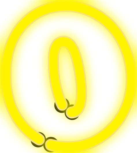 Image result for 0 Number Neon Sign