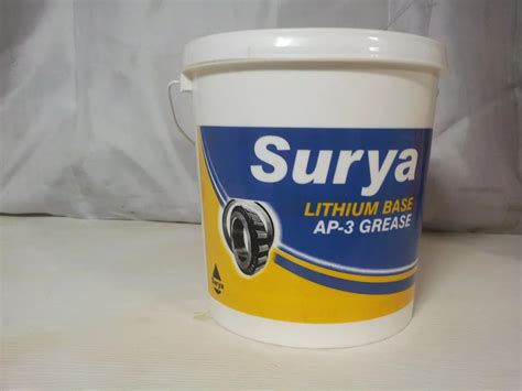 Plastic Grease Containers - 5 KG Plastic Container for Grease ...