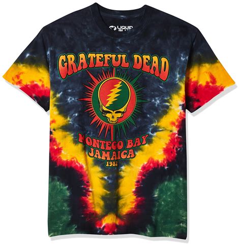 Liquid Blue Men's Grateful Dead-Montego Bay T-Shirt in 2024 | Grateful ...