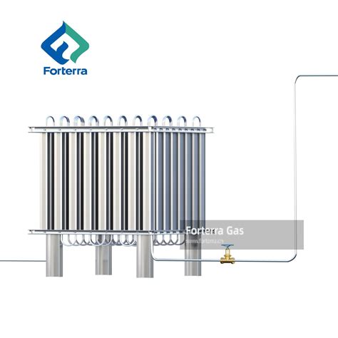 300nm3/H 30bar Liquid Nitrogen Gas Vaporizer Industrial Liquid Oxygen ...