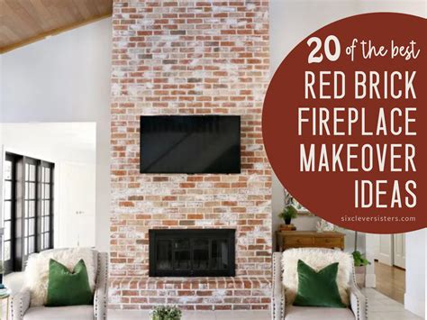 What Color Goes Well With Red Brick Fireplace at Luis Silva blog