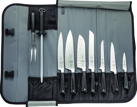 Mercer Culinary M21840 Zum 10 Piece Forged Knife Set in Case : Amazon ...