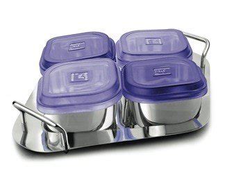 Buy JVL I-Designer Bowl Set, 4-Pieces Online at Low Prices in India ...