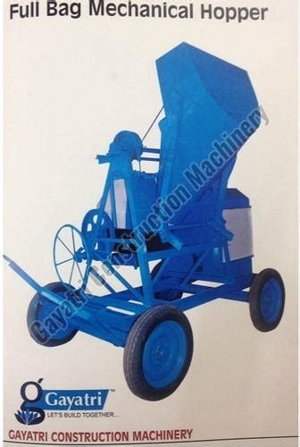 Mechanical Hopper Concrete Mixer Machine Exporters in Rajkot
