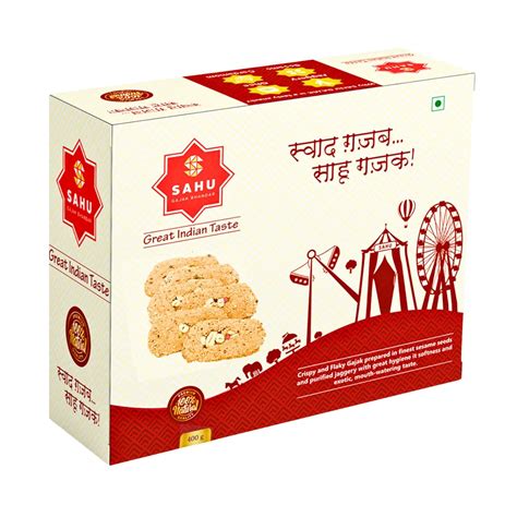 SAHU GAJAK BHANDAR Dry Fruit Gazak 400 Gram | Homemade and Handcrafted ...