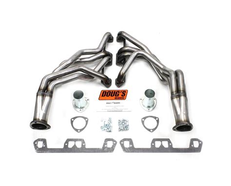 Doug's Headers D453-R 1-5/8" 4-Tube Full Length Exhaust Header for ...