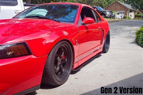 2003-2004 Cobra Mustang Side & Rear Splitter Combo