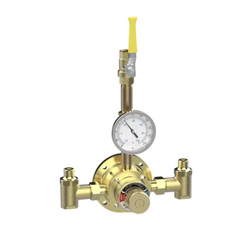 BIM objects - Free download! 6115 Piped Thermometer Ball Valve | BIMobject