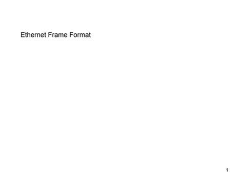 Image result for Ethernet Frame Format