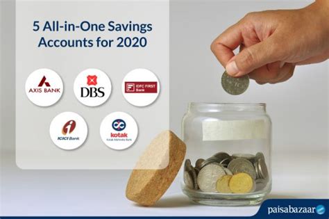 5 Best All-in-One Savings Account for 2022 - Apply Now at Paisabazaar