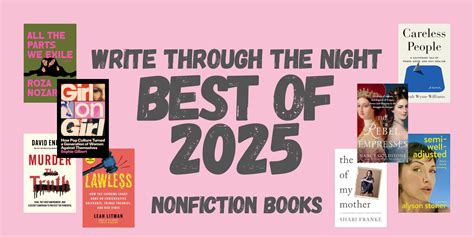 The 12 Best Nonfiction Books of 2025 – Write Through the Night