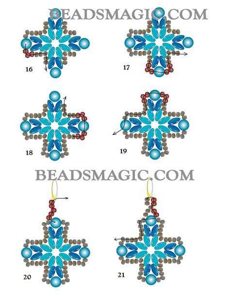 Beaded Cross Tutorial 的图像结果