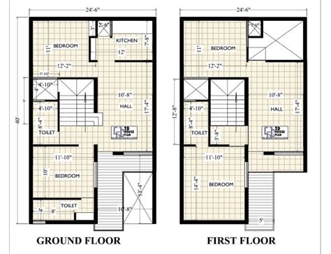 800 Square Feet 2 Bedroom House Plans - House Plans