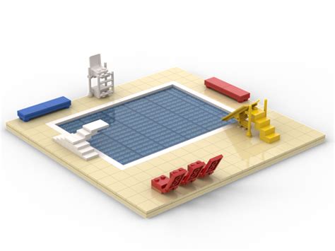 Image result for LEGO Swimming Pool Tutorial