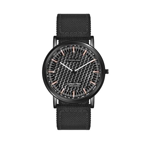 Franklord Carbon Legacy – Limited Edition Carbon Fiber Dial Watch ...