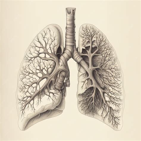 How To Draw A Real Lungs