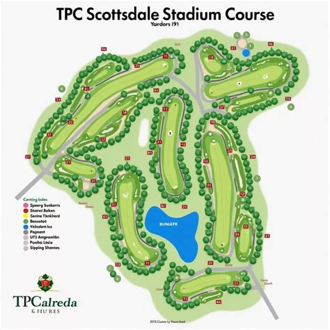 Image result for TPC Golf Course Layout