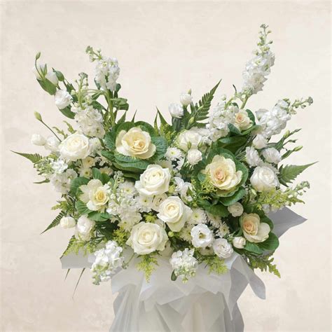 Condolence Flowers & Wreaths Singapore | Jubilant Fields