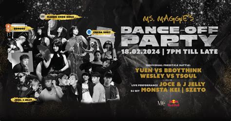 Ms. Maggies Dance-Off Party, Maggie Choo's Hong Kong, 18 February to 19 ...
