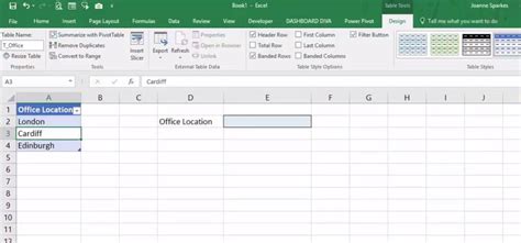 Image result for Excel Dynamic Drop Down Menu