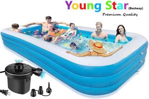 USTAR (w-27) 10 Ft LENGTH ,6 Ft WIDTH ,3 LAYERS FAMILY SWIMMING POOL ...
