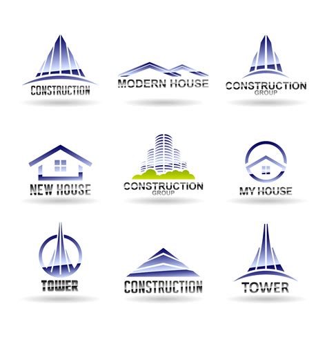 房地产公司logo模板图片素材免费下载 - 觅知网