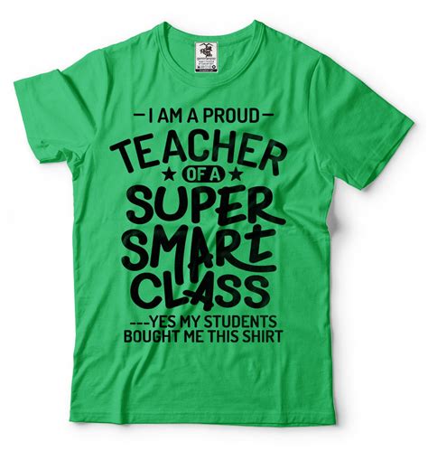 Teacher T-shirt Funny Proud Teacher Back to School Tee Shirt - Etsy
