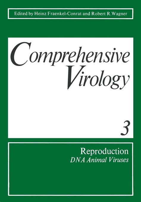 Buy Reproduction: DNA Animal Viruses: 003 (Comprehensive Virology) Book ...