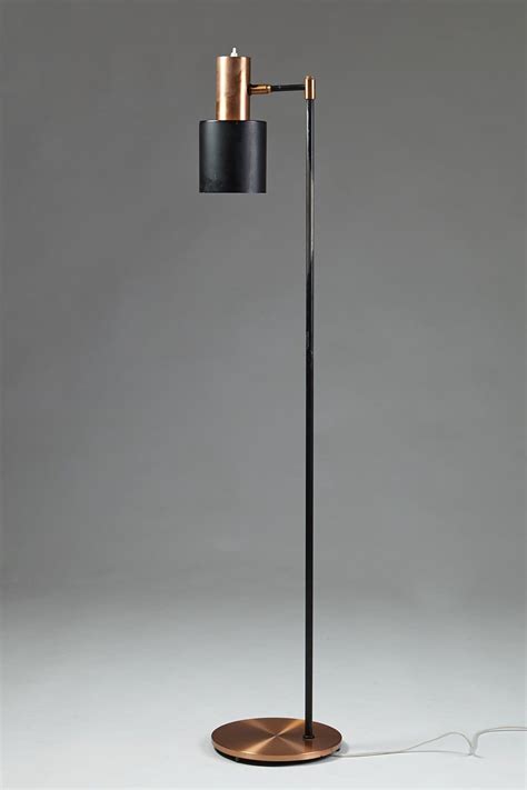 Floor lamp designed by Jo Hammerborg, Denmark. 1950's. | Modern floor ...