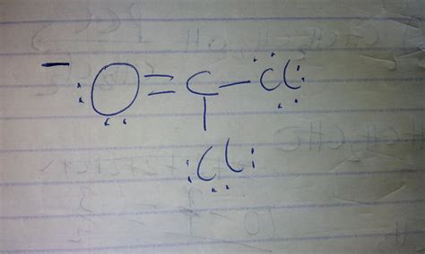 Lewis Dot Structure For Cocl2