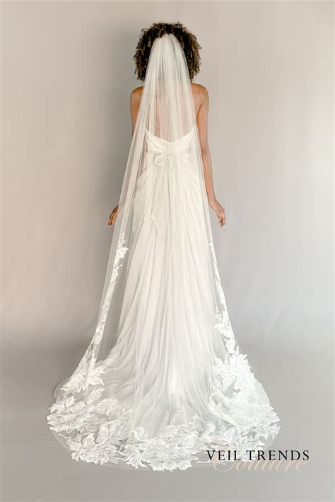 Floor Length Wedding Veil