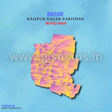 Hajipur Nagar Parishad Ward Map