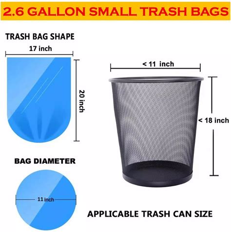 3 gallon hot sale plastic bags