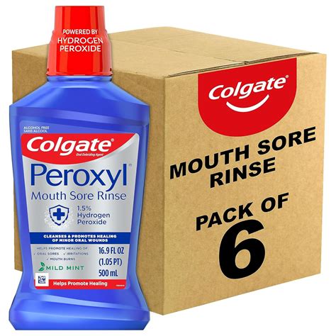 Colgate Peroxyl Mouthwash For Canker Sores at Shawana Salvatore blog