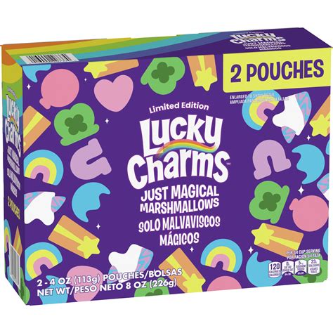 Lucky Charms St. Patrick's Day Marshmallows, Holiday Shapes, 2 Pack, 8 ...