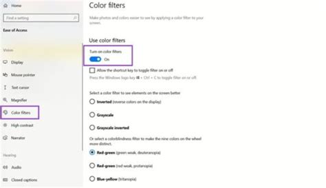 Image result for Accessibility Vision Setting