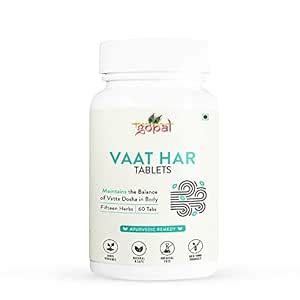 Buy RamGopal Ayurveda Vaat Har Tablets - 60 Tablets (Pack of 1) Online ...