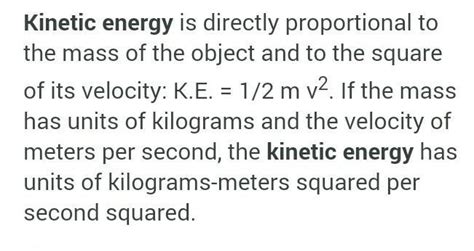 derive an mathematics expression for kinetic energy? - Brainly.in