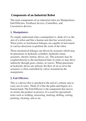 Robotics AND Automation(new) - SEMESTER V RAT301 INTRODUCTION TO ...