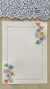 Chart Paper Border Design Simple