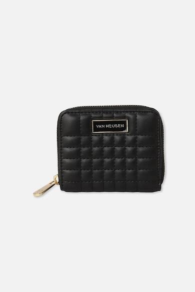 Buy Women Black Solid Casual Wallets Online - 39966172 | Van Heusen