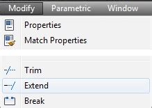 Image result for How to Use Extend Command in AutoCAD