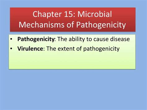 Image result for Mechanism of Microbial Pathogenicity