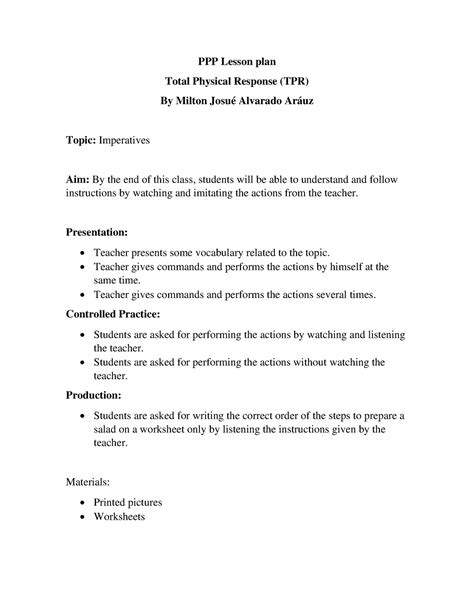 Image result for Lesson Plan Itpr Examples