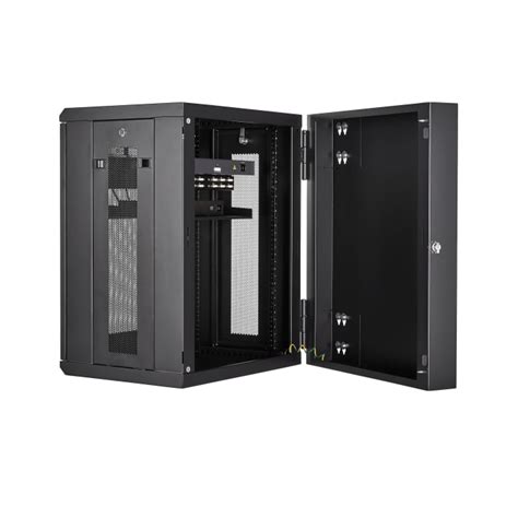RK1520WALHM StarTech.com | StarTech.com Black 15U Server Rack , 610 x ...