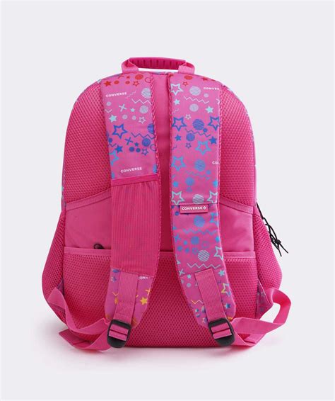 Mochila Converse BTS Grande Rosa Unisex Con Estrellas Multicolor ...