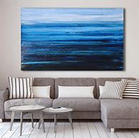 Image result for Blue Abstract Canvas Wall Art