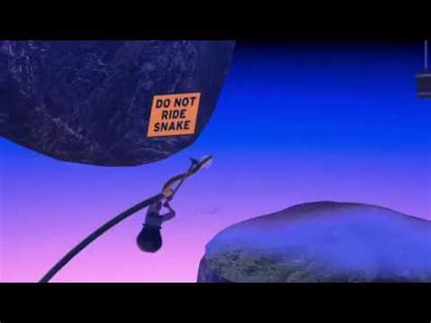 Image result for Getting Over It Do Not Ride Snake